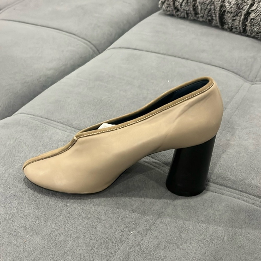 Celine mules in beige